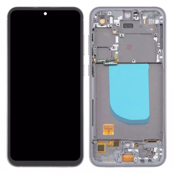 Ecran lcd OLED avec vitre tactile Samsung S711B Galaxy S23 Fe avec chassis noir
