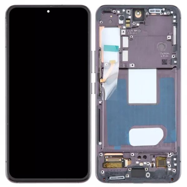 Ecran lcd OLED avec vitre tactile Samsung S901B Galaxy S22 avec chassis noir