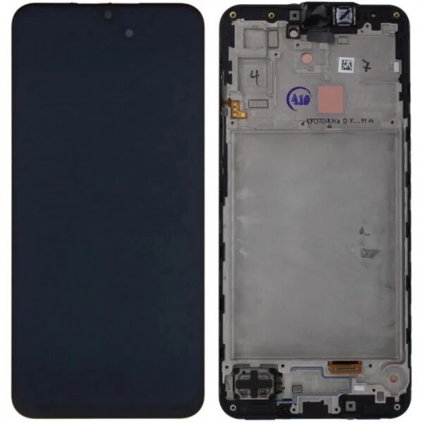 Ecran lcd OLED Samsung A17 5G (A176) avec chassis gris