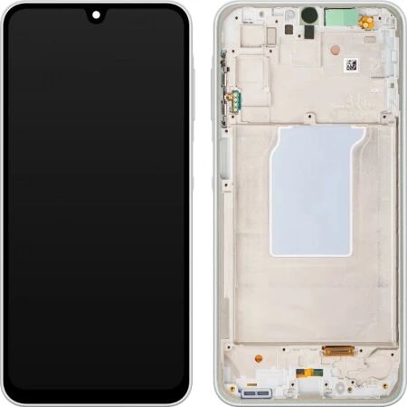 Ecran lcd OLED Samsung A26 5G (A266) avec chassis blanc
