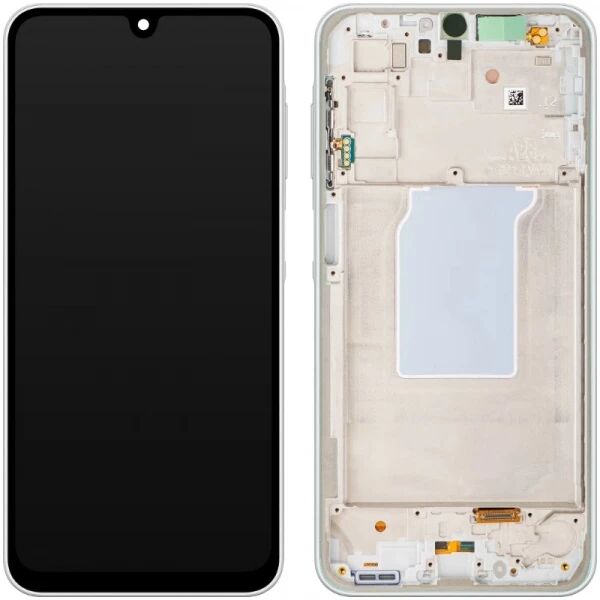 Ecran lcd OLED Samsung A26 5G (A266) avec chassis vert