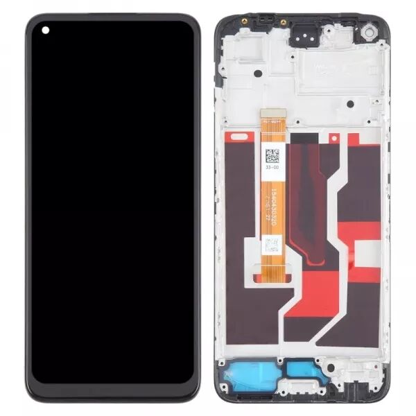 Ecran lcd Oppo A96 avec chassis \ original reconditionn�\  noir
