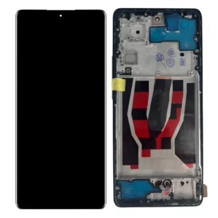 Ecran lcd Oppo Reno 10 5G avec chassis \ original reconditionné\  noir