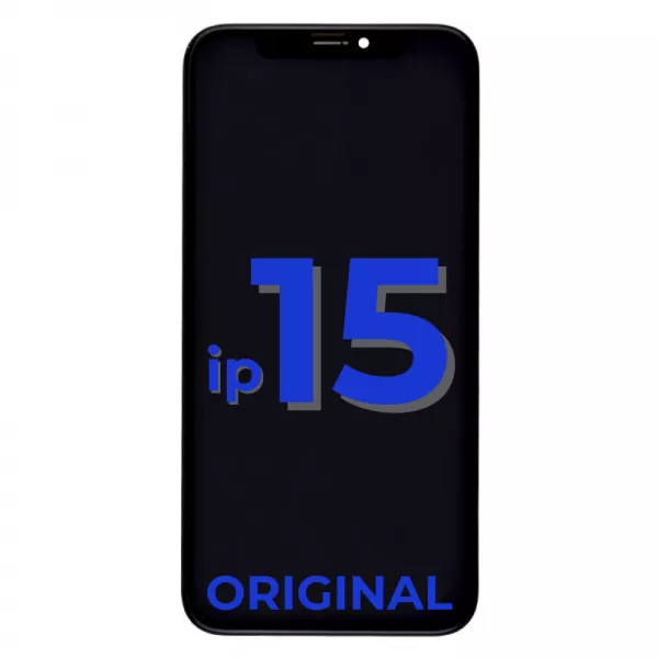 Ecran lcd ORIGINAL SP Apple iPhone 15 noir