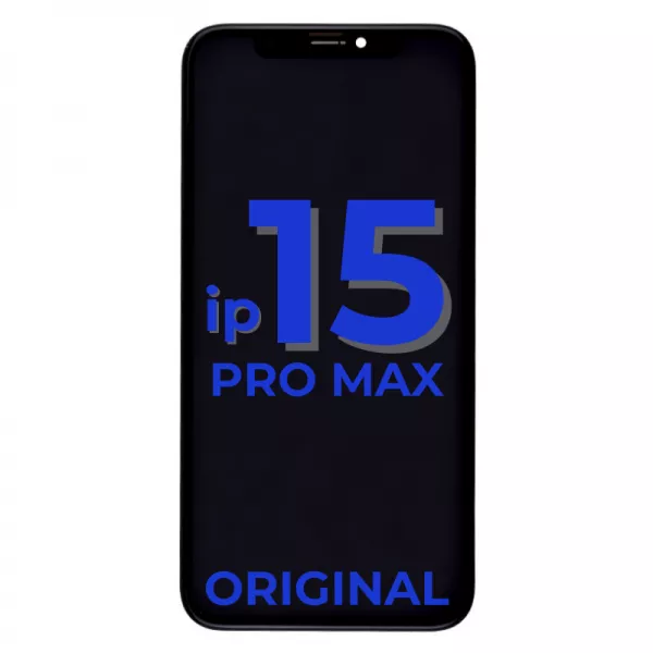 Ecran lcd ORIGINAL SP Apple iPhone 15 Pro Max noir