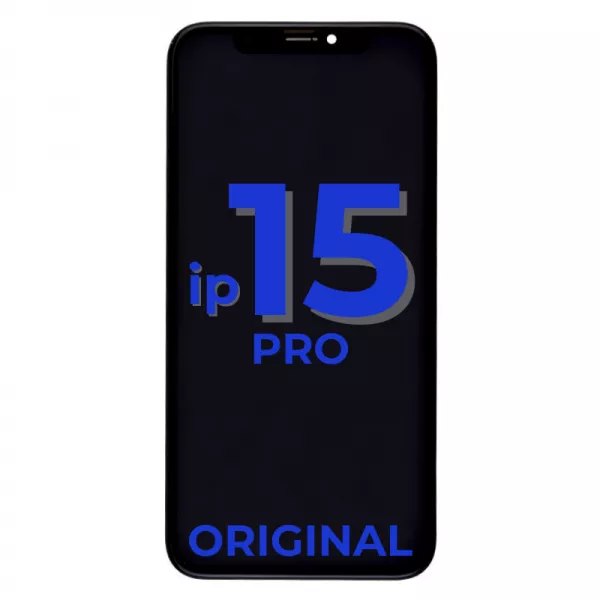 Ecran lcd ORIGINAL SP Apple iPhone 15 Pro noir