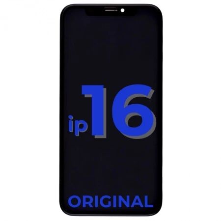 Ecran lcd ORIGINAL SP Apple iPhone 16 noir