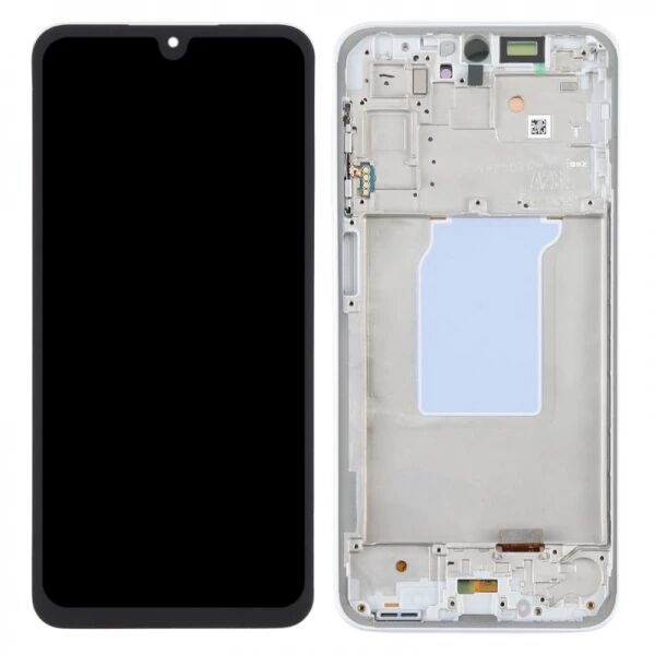 Ecran lcd ORIGINAL SP Samsung A266 Galaxy A26 5G avec chassis blanc