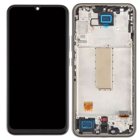 Ecran lcd ORIGINAL SP Samsung A346 Galaxy A34 5G 2023 avec chassis argent