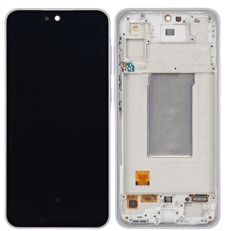 Ecran lcd ORIGINAL SP Samsung A366 Galaxy A36 5G avec chassis blanc