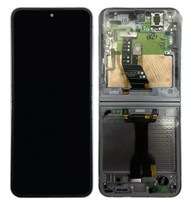 Ecran lcd ORIGINAL SP Samsung F741B Galaxy Z Flip 6 avec chassis gris