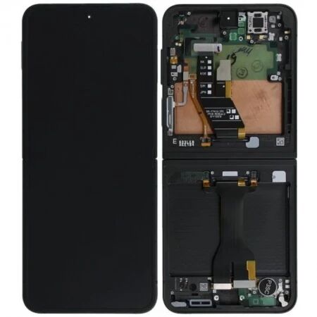 Ecran lcd ORIGINAL SP Samsung F766 Galaxy Z Flip 7 avec chassis noir