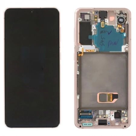 Ecran lcd ORIGINAL SP Samsung G991 Galaxy S21 5G avec chassis, sans batterie violet