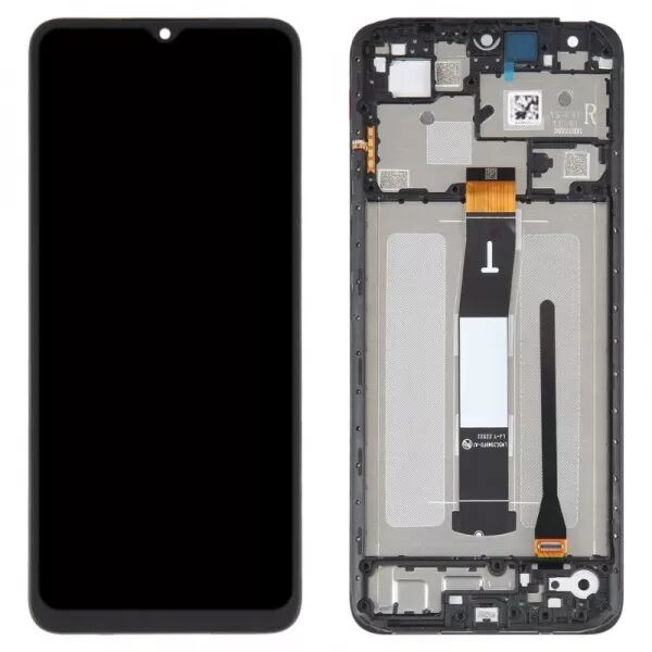 Ecran lcd ORIGINAL SP Xiaomi Redmi 12C avec chassis noir