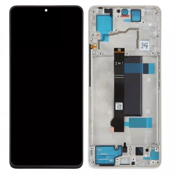 Ecran lcd ORIGINAL SP Xiaomi Redmi Note 13 5G avec chassis blanc