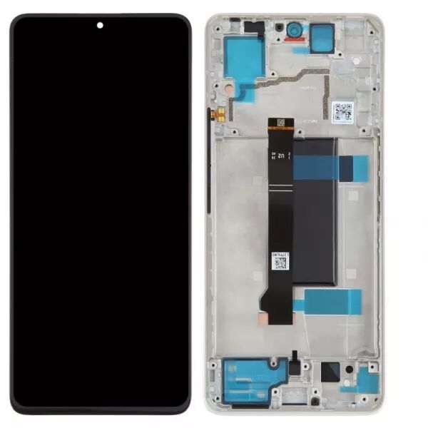 Ecran lcd ORIGINAL SP Xiaomi Redmi Note 13 Pro Plus 5G avec chassis blanc