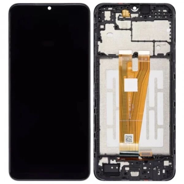 Ecran lcd Samsung A045 Galaxy A04 \ original reconditionn�\  avec chassis noir