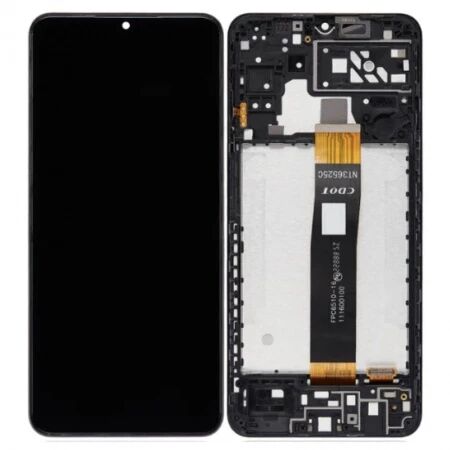 Ecran lcd Samsung A047 Galaxy A04s \ original reconditionn&eacute;\  avec chassis noir