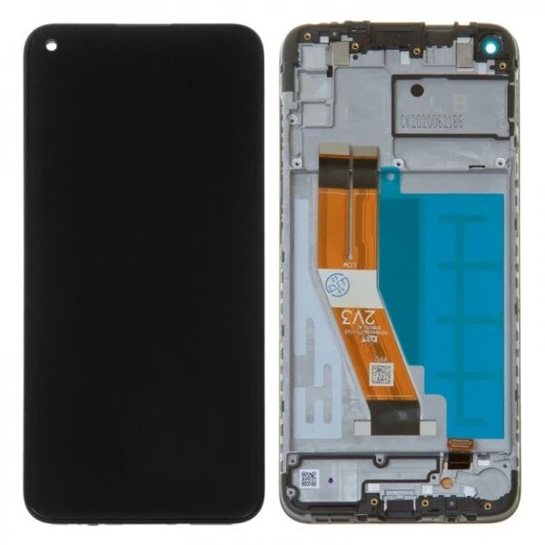Ecran lcd Samsung A115 Galaxy A11 OLED avec chassis noir