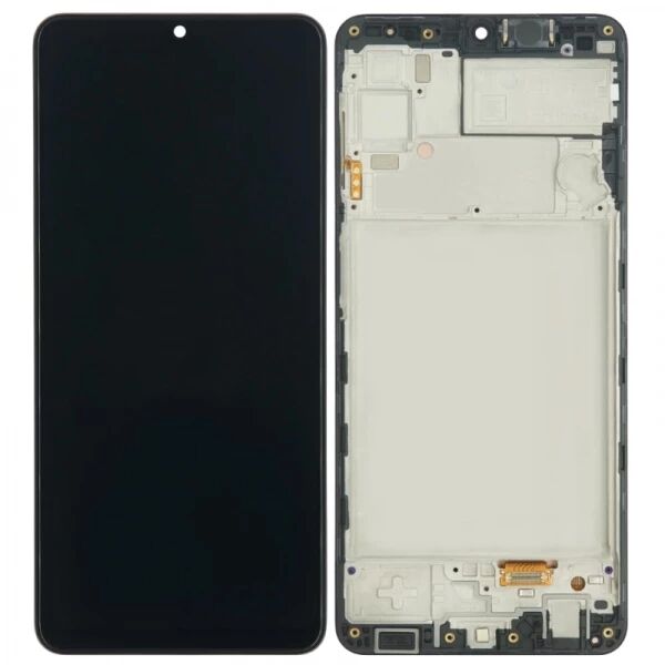 Ecran lcd Samsung A225 Galaxy A22 4G OLED avec chassis noir