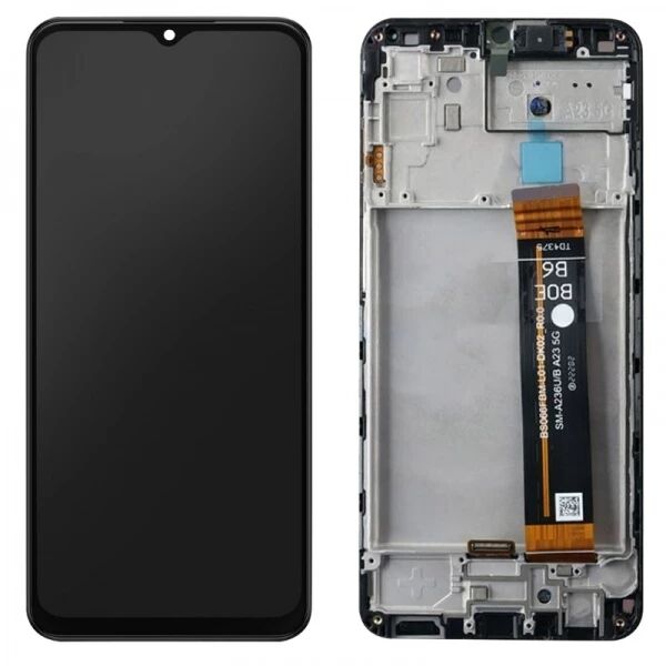 Ecran lcd Samsung A236 Galaxy A23 5G \ original reconditionn�\  avec chassis noir