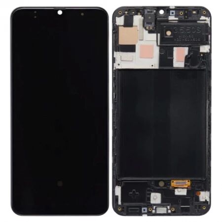 Ecran lcd Samsung A507 Galaxy A50s OLED avec chassis noir