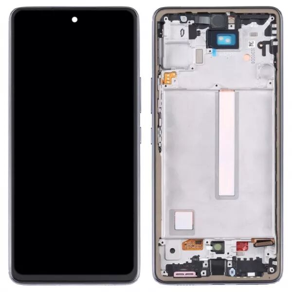 Ecran lcd Samsung A536B Galaxy A53 5G avec chassis \ original reconditionn�\  noir