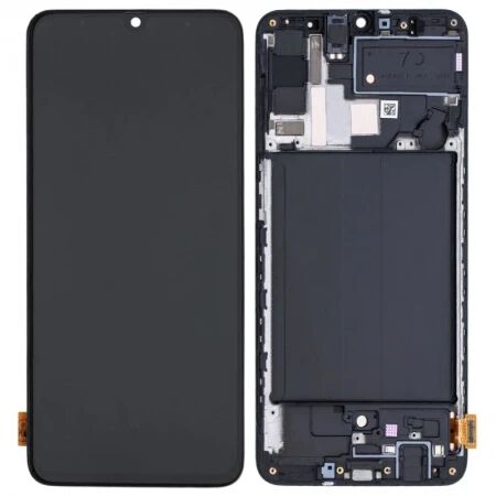 Ecran lcd Samsung A705 Galaxy A70 OLED avec chassis noir