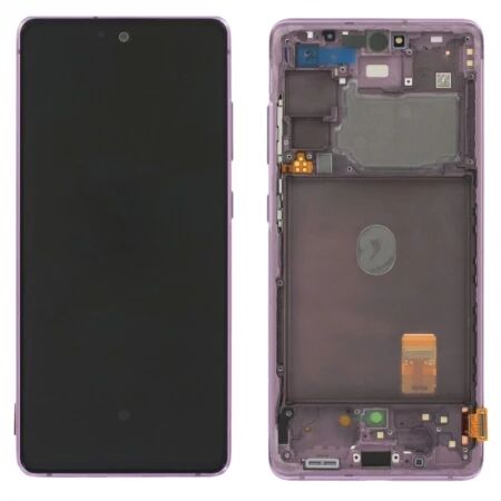 Ecran lcd Samsung G780/G781 Galaxy S20 FE 4G/S20 FE 5G ORIGINAL SP avec chassis violet