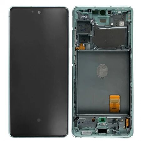 Ecran lcd Samsung G780G781 Galaxy S20 FE 4G/S20 FE 5G ORIGINAL SP avec chassis vert