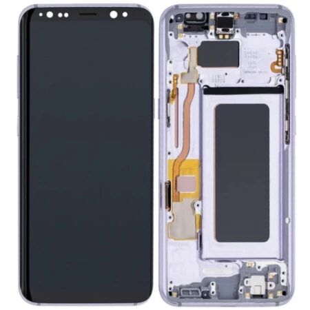 Ecran lcd Samsung G950 Galaxy S8 \ original reconditionn&eacute;\  avec chassis violet