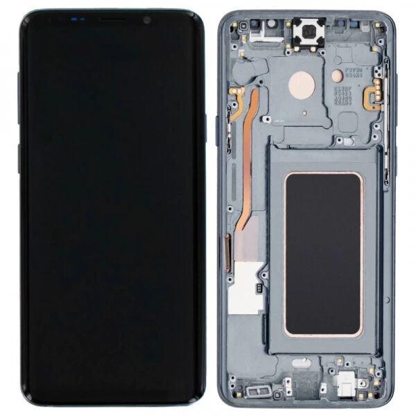 Ecran lcd Samsung G960 Galaxy S9 ORIGINAL SP avec chassis gris
