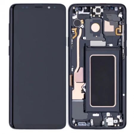 Ecran lcd Samsung G965 Galaxy S9 Plus ORIGINAL SP avec chassis noir