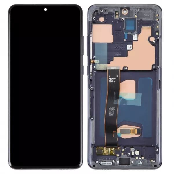 Ecran lcd Samsung G988B Galaxy S20 Ultra avec chassis \ incell\  noir