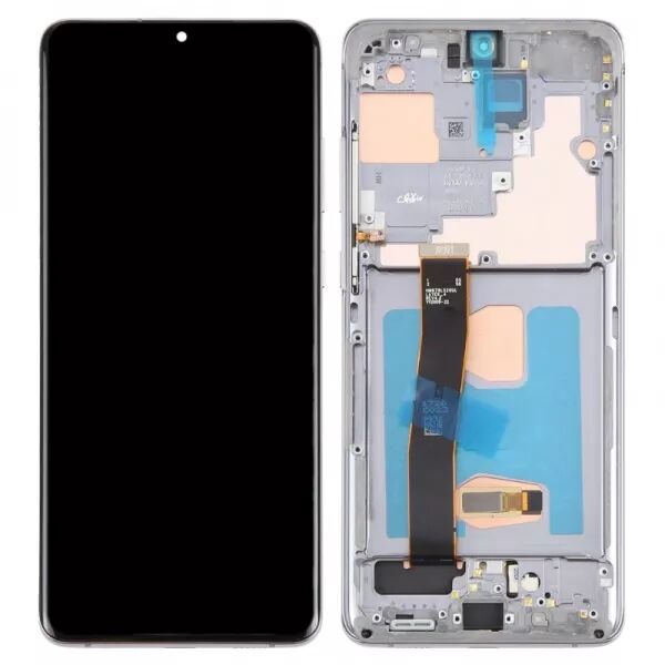 Ecran lcd Samsung G988B Galaxy S20 Ultra avec chassis \ original reconditionn\  gris