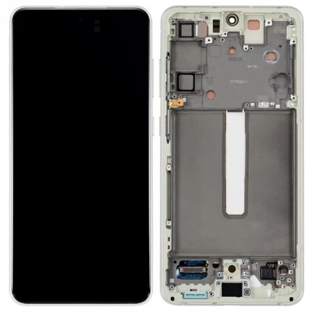 Ecran lcd Samsung G990 Galaxy S21 FE 5G ORIGINAL SP avec chassis vert