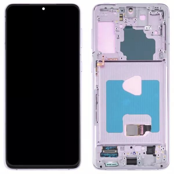 Ecran lcd Samsung G996B Galaxy S21 Plus avec chassis \ original reconditionn�\  violet