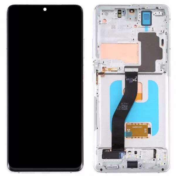 Ecran lcd Samsung G998B Galaxy S21 Ultra avec chassis \ original reconditionn�\  argent