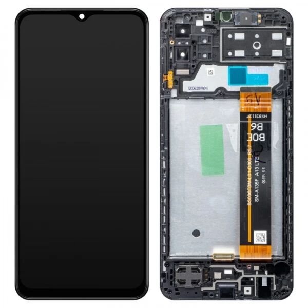 Ecran lcd Samsung M135 Galaxy M13 ORIGINAL SP avec chassis noir