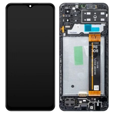 Ecran lcd Samsung M135 Galaxy M13 ORIGINAL SP avec chassis noir