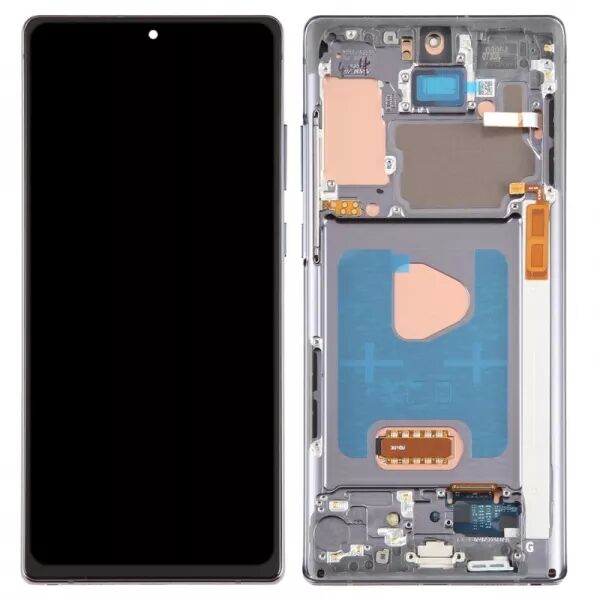 Ecran lcd Samsung N980F Galaxy Note 20 avec chassis \ original reconditionn�\  noir