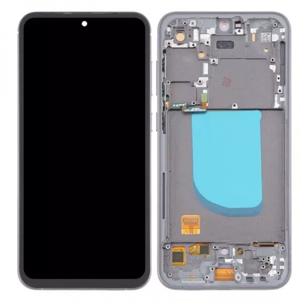 Ecran lcd Samsung S711B Galaxy S23 Fe avec chassis \ original reconditionn�\  noir