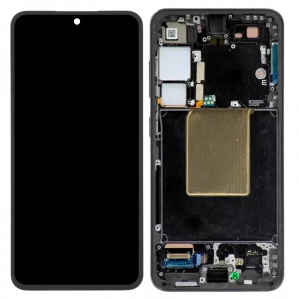 Ecran lcd Samsung S721B Galaxy S24 Fe avec chassis \ original reconditionn�\  argent