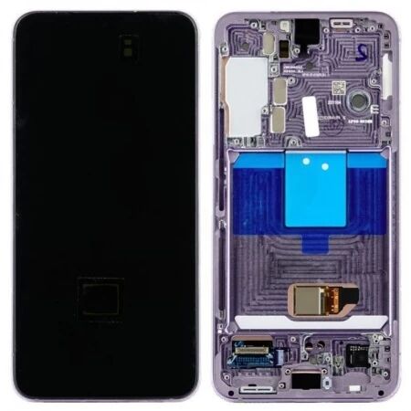Ecran lcd Samsung S901 Galaxy S22 5G ORIGINAL SP avec chassis, violet