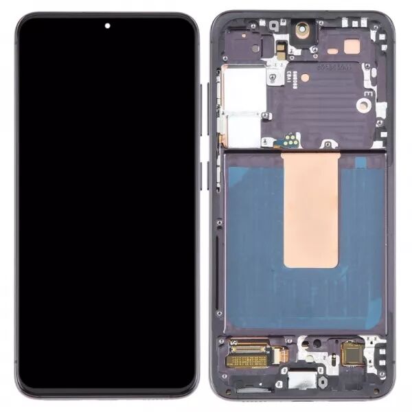 Ecran lcd Samsung S911B Galaxy S23 avec chassis \ incell\  noir