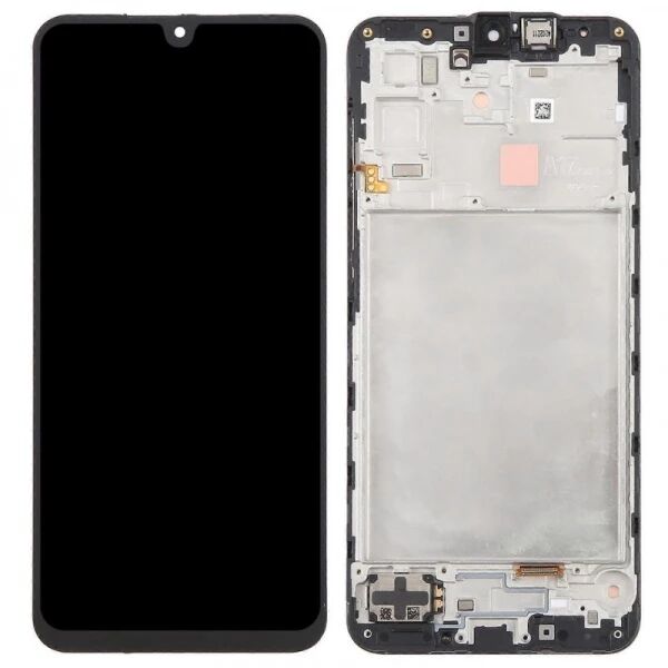 Ecran lcd TFT Samsung A17 4G (A175) avec chassis bleu clair