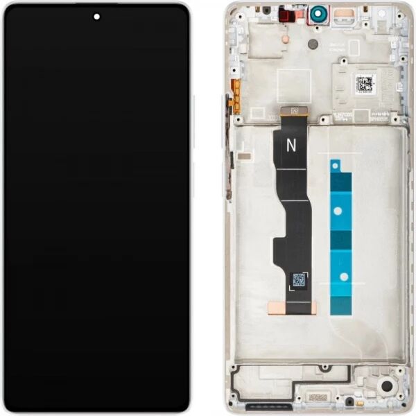 Ecran lcd Xiaomi 13 avec chassis \ ori reconditionn�\  blanc