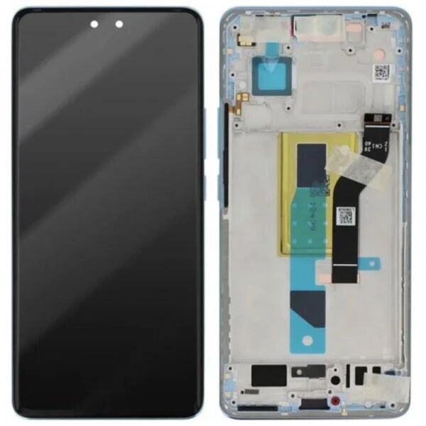Ecran lcd Xiaomi 13 Lite avec chassis \ ori reconditionn�\  Bleu clair