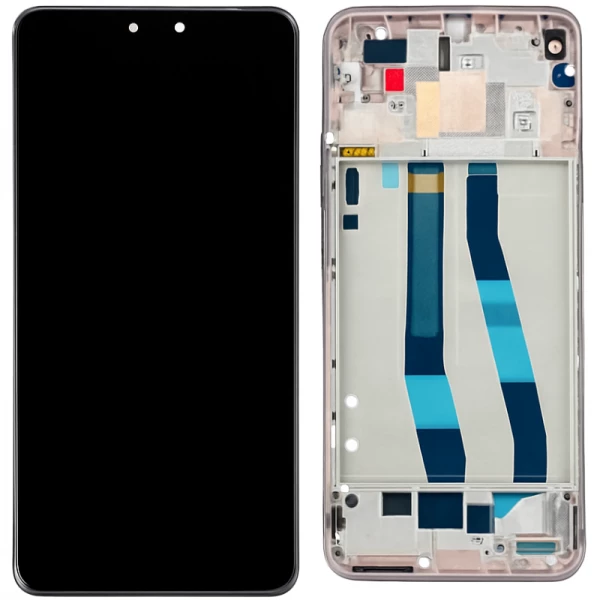 Ecran lcd Xiaomi 13 Lite avec chassis \ ori reconditionn�\  Rose clair