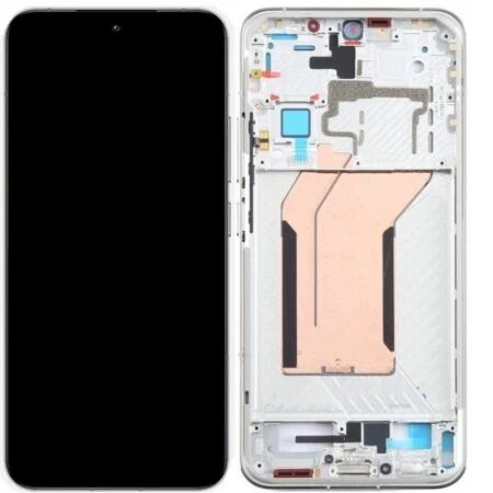 Ecran lcd Xiaomi 14 Pro avec chassis \ ori reconditionné\  blanc